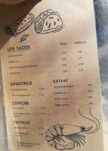 Menu Barba Negra 2