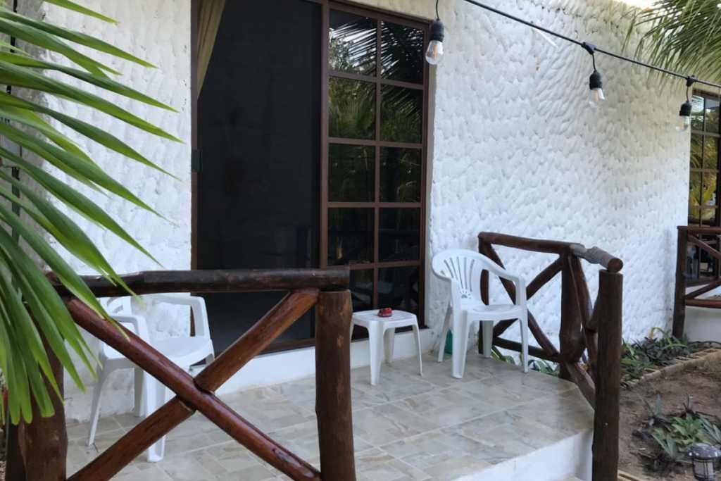 Balcón de Cuarto de Casa Sirenas Holbox