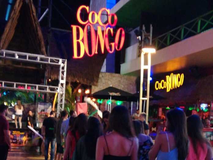 Entrada de Coco Bongo Cancún