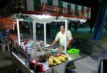 Carrito de Marquesitas en Holbox