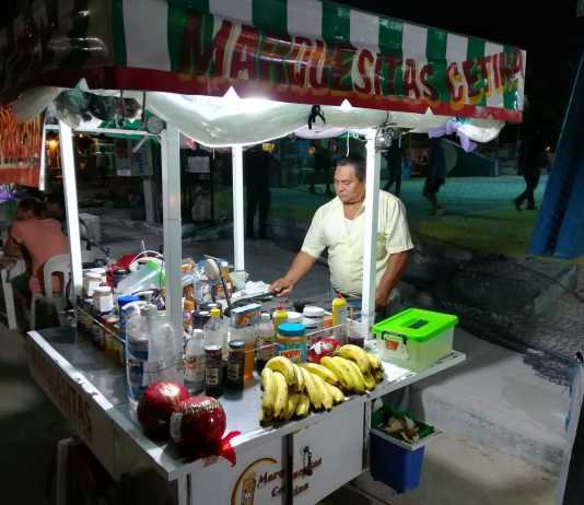 Marquesitas en Holbox Carrito de Marquesitas en Holbox