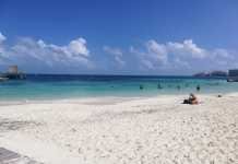 Playa Tortugas Cancún Foto Panorámica de Playa Tortugas Cancún